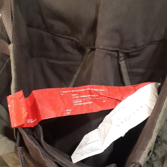 HAMCUS Men's Cargo Pants - Olive and Brown - Picture 12 of 16